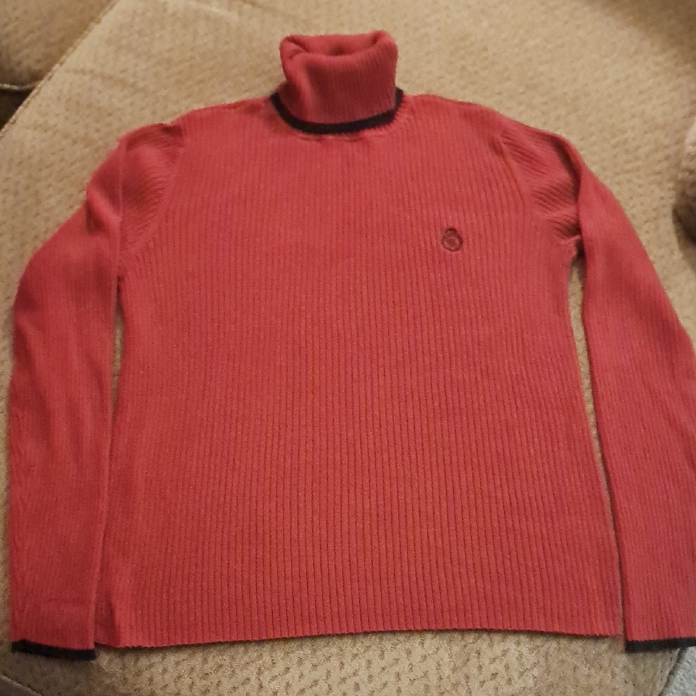 Vintage Lauren Active Ralph Lauren Red Turtleneck Sweater SZ: Large